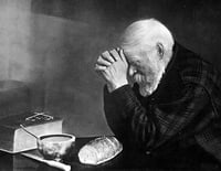 Black and white photograph, “Grace,” the Minnesota state photograph, taken by Eric Enstrom, c.1920.