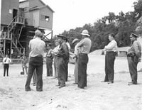 Strike at the WPA gravel pit project