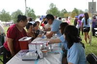 Color image of Hmong Health Care Professional Coalition Health Fair, 2013.