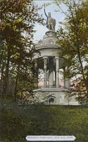 Hermann Monument colorized postcard, ca. 1910.