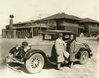 Wilford Captain Billy Fawcett and his wife, Antoinette Fischer Fawcett