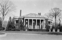 Black and white photograph of Stonebridge, c.1932. Designed by Clarence Johnston in 1914.