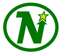 The longtime logo of the Minnesota North Stars hockey team. Public domain.