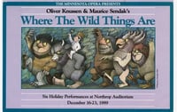 Postcard announcing Minnesota Opera production of Where the Wild Things Are