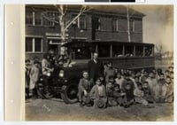 Students and staff of Pipestone Indian Training School