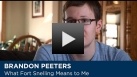 Brandon Peeters – What Fort Snelling Means to Me