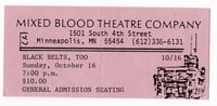 Ticket for “Black Belts, Too”