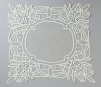 photograph of a Battenberg lace table cover