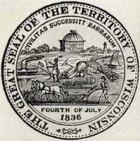 Great Seal of the Territory of Wisconsin