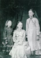 Carrie, Mary, and Laura Ingalls