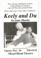 Program for Play at Mixed Blood Theatre