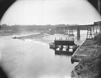 Lower Dam Hydro Plant and Lower Dam, St. Anthony Falls
