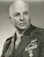 Black and white photograph of Melvin Maas as a Brigadier General in the Marines, c.1948.