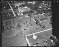 Aerial view of Prairie Home Cemetery