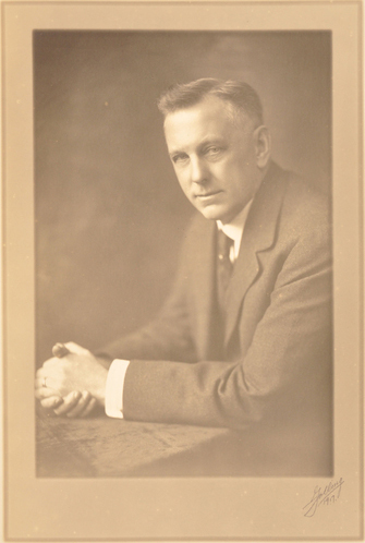 Photograph of Henry Longstreet Taylor, c.1917. Photograph by Golling Studio.