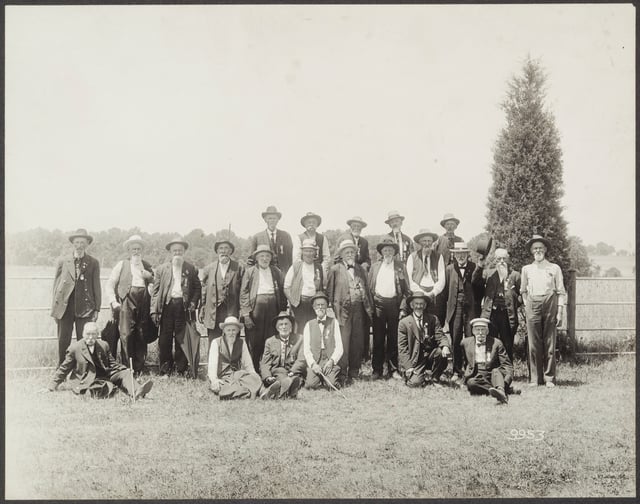Minnesota Civil War veterans, ca. 1913