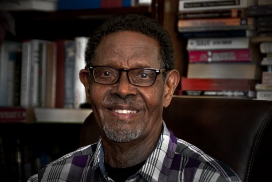Photograph of Abdirizak Haji Hussein, a former prime minister of Somalia and a Minneapolis resident until his death in 2014.