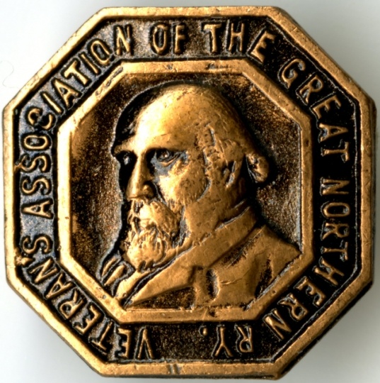Great Northern Railway Veterans’ Association pin
