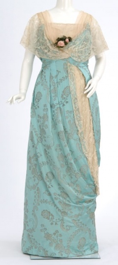 Satin gown