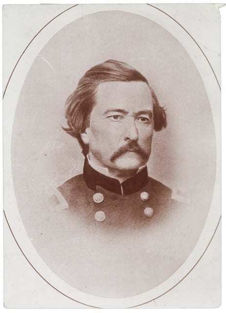 Black and white photograph of Willis A. Gorman, c.1861