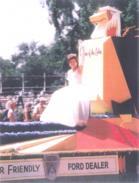 Connie Haenny Ford Float, 63-1