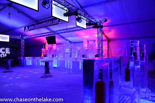 The Chase on the Lake Ice Bar at the International Eelpout Festival, 2017. Photo by Josh Stokes.