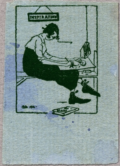 Caricature of Wanda Gág