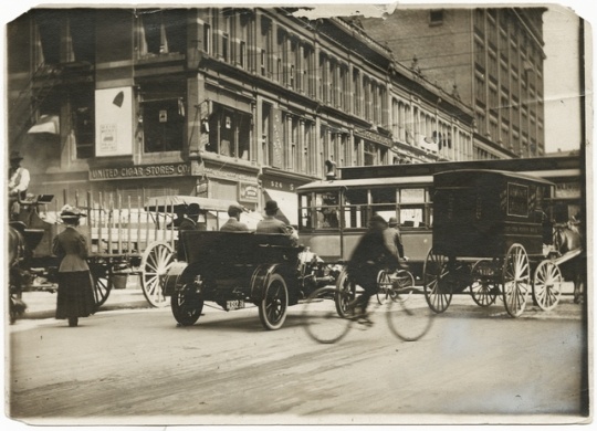 Horse-drawn