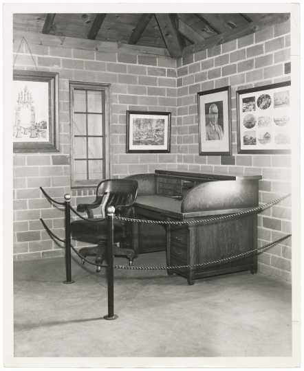 Desk used by George A. Hormel