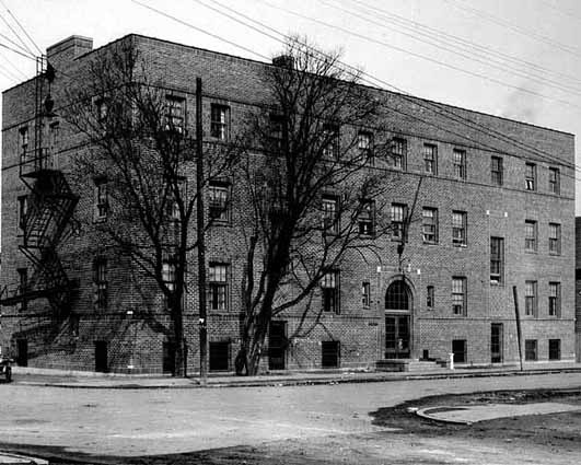 Black and white photograph of Neighborhood House, St. Paul, 1924.