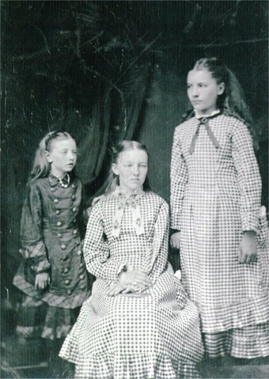 Carrie, Mary, and Laura Ingalls