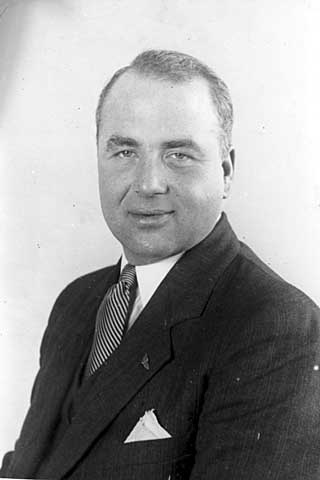 Black and white photograph of Melvin Maas, 1931.
