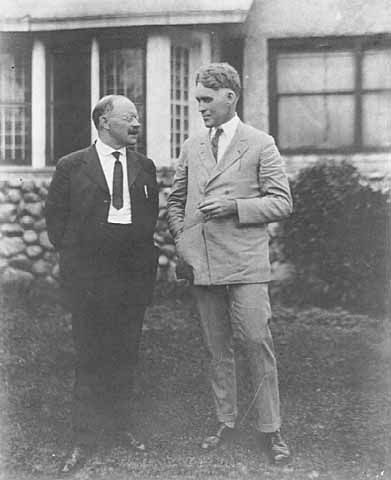 Henrik Shipstead with Magnus Johnson