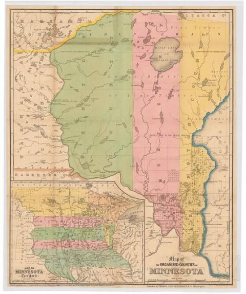 Counties, 1850