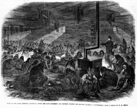 Scene in Prison