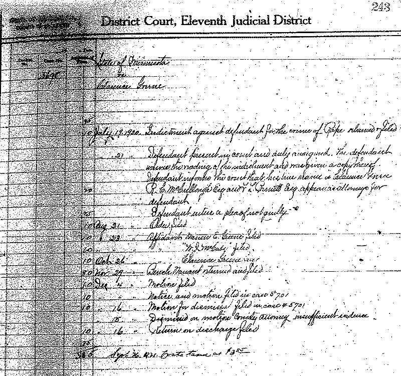 Clarence Green. Case No. 5698.