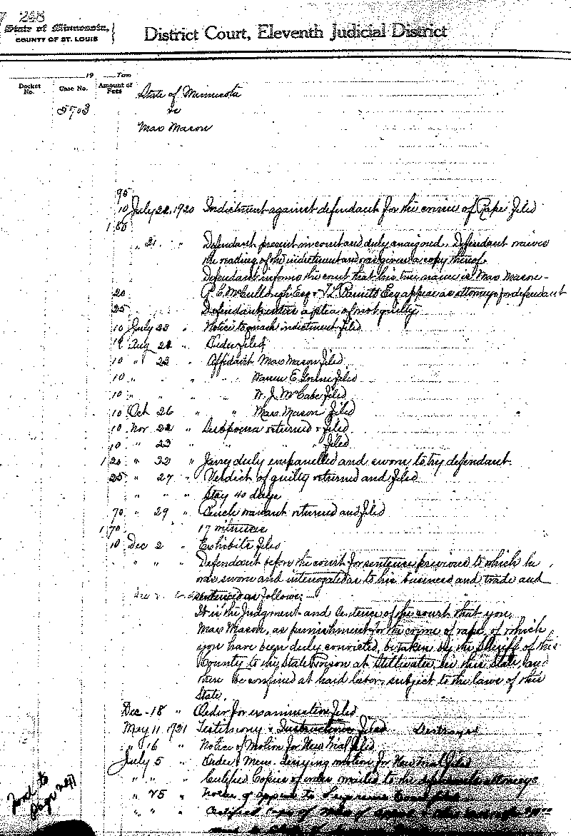 Max Mason. Case No. 5703.