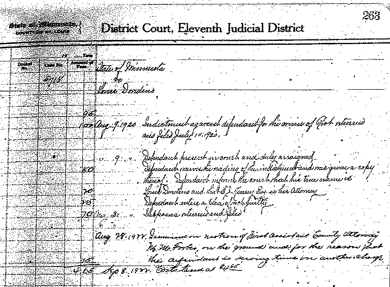 Louis Dondino. Case No. 5718.