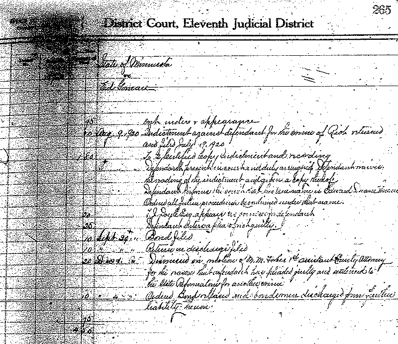 Ed Goneau. Case No. 5720.