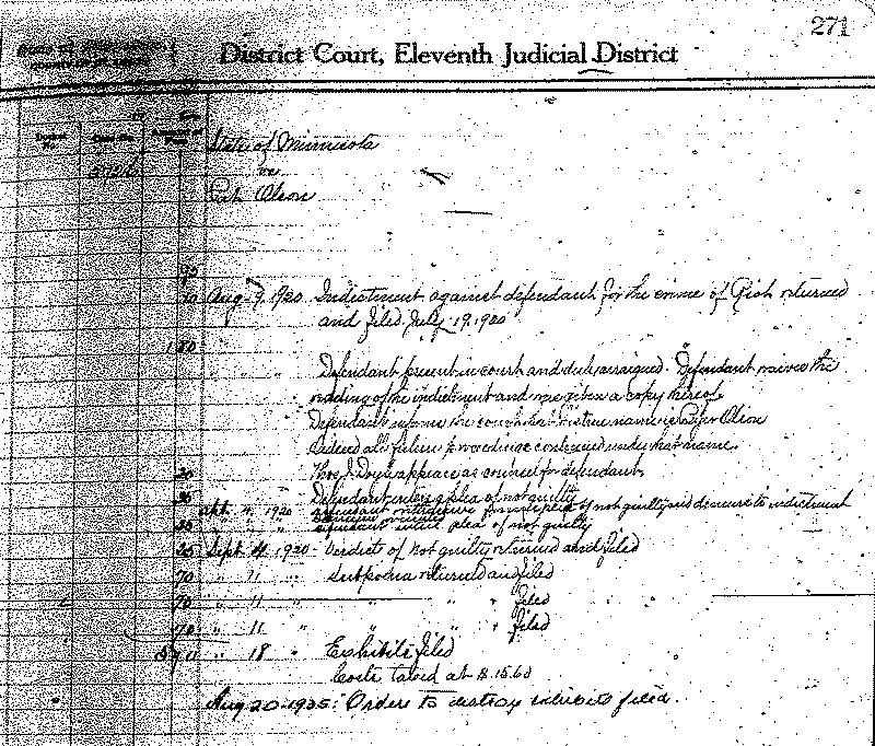 Pat Olson. Case No. 5726.