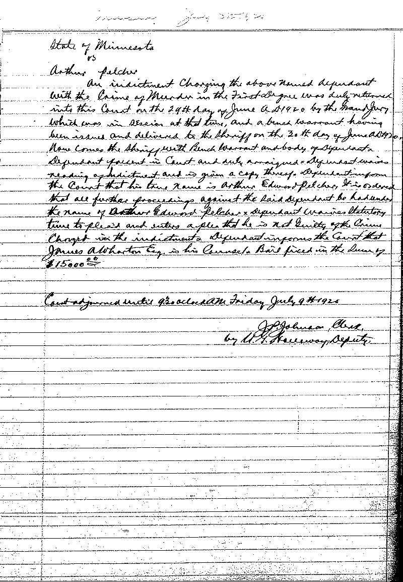 June-September 1920. Selected pages 438-499.--Gov't Record(s)--Criminal Journal (gif)