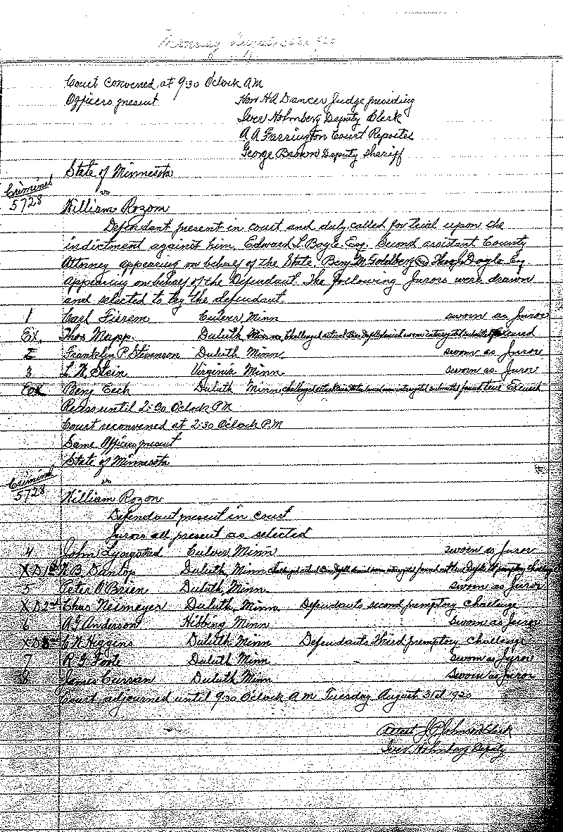 June-September 1920. Selected pages 438-499.--Gov't Record(s)--Criminal Journal (gif)