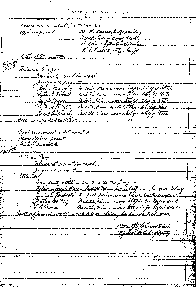 June-September 1920. Selected pages 438-499.--Gov't Record(s)--Criminal Journal (gif)