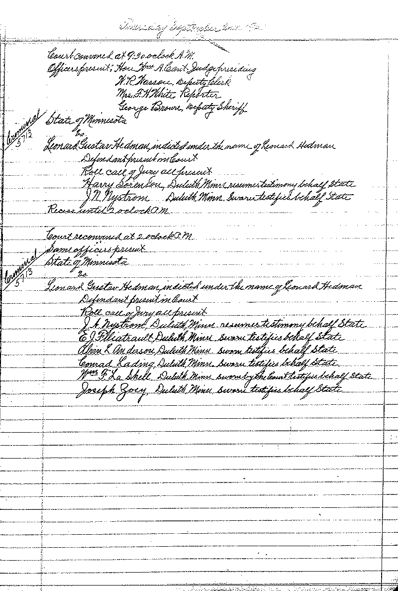 August 1920-February 1921. Selected pages 1-152.--Gov't Record(s)--Criminal Journal (gif)