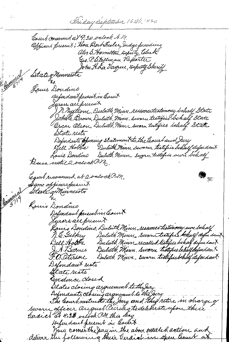 August 1920-February 1921. Selected pages 1-152.--Gov't Record(s)--Criminal Journal (gif)