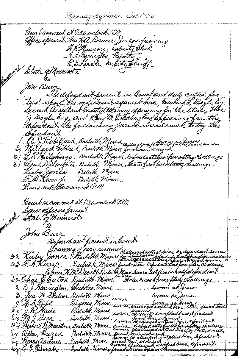 August 1920-February 1921. Selected pages 1-152.--Gov't Record(s)--Criminal Journal (gif)