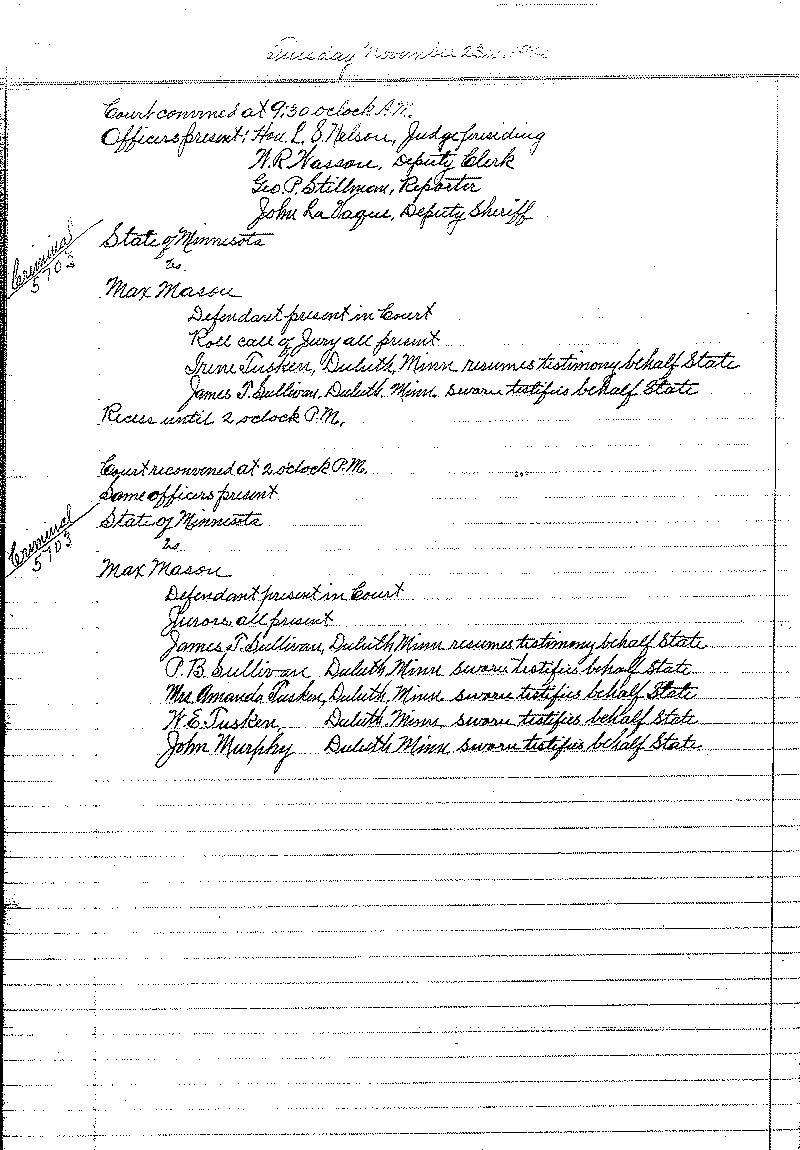 August 1920-February 1921. Selected pages 1-152.--Gov't Record(s)--Criminal Journal (gif)