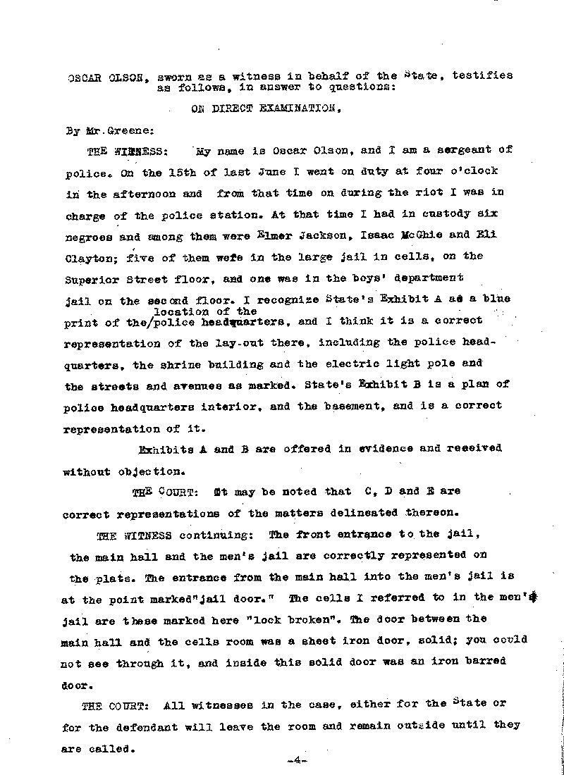 Carl John Alfred Hammerberg. No. 5148. Trial Transcript. June 1921.--Gov&#039;t Record(s)--Trial Transcript (gif)