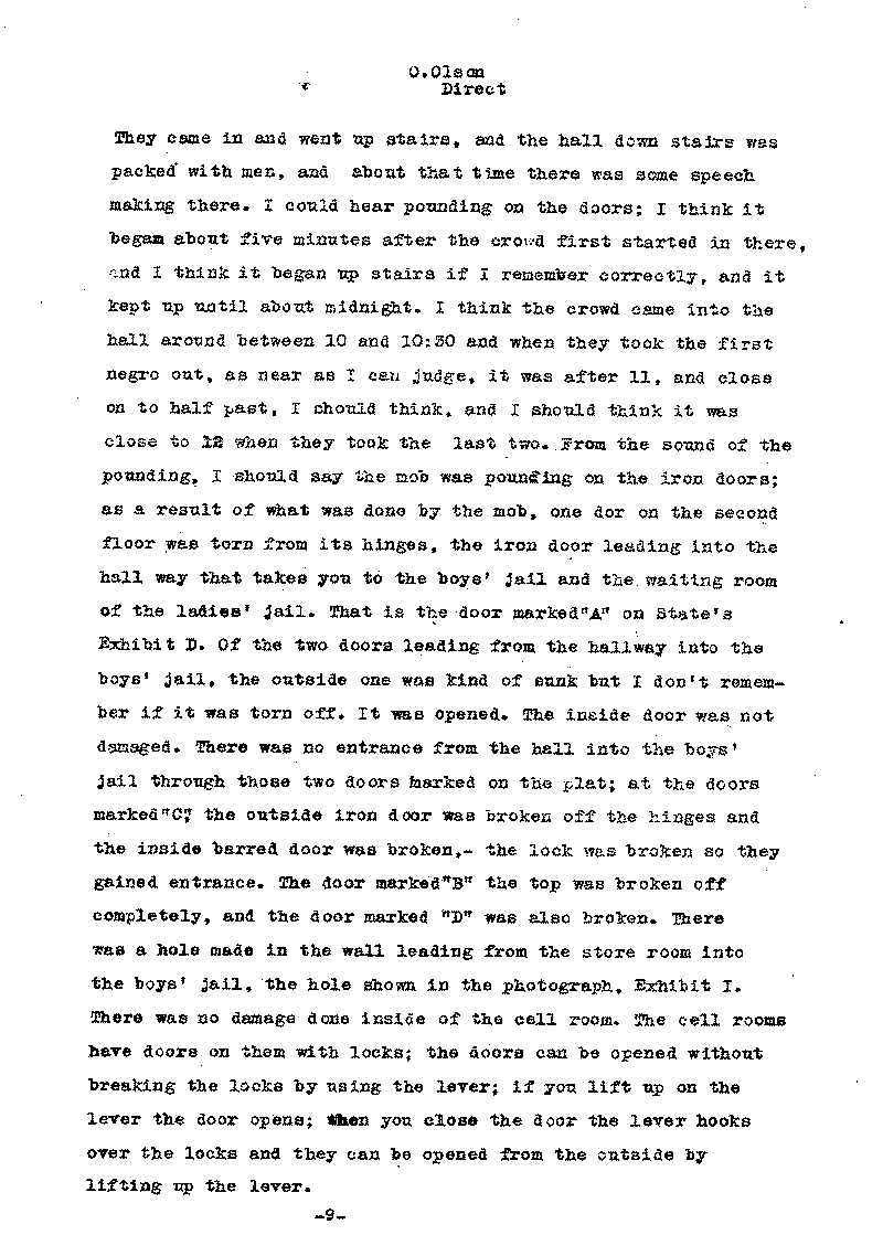 Carl John Alfred Hammerberg. No. 5148. Trial Transcript. June 1921.--Gov&#039;t Record(s)--Trial Transcript (gif)