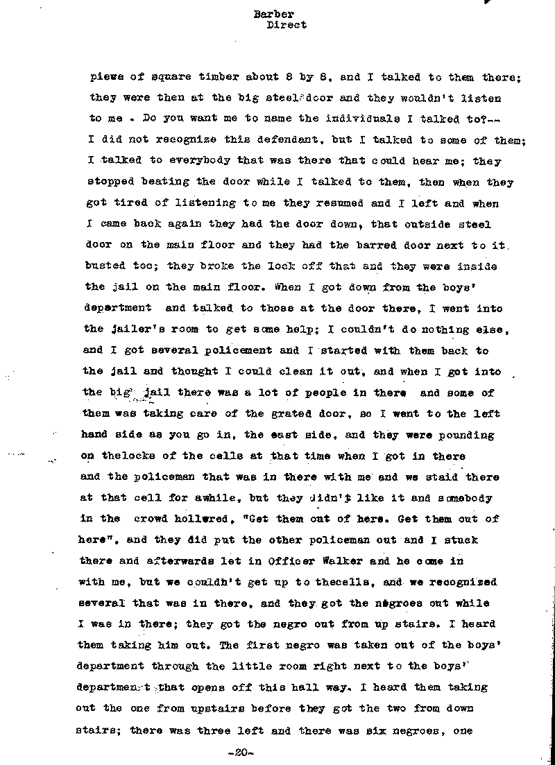 Carl John Alfred Hammerberg. No. 5148. Trial Transcript. June 1921.--Gov&#039;t Record(s)--Trial Transcript (gif)